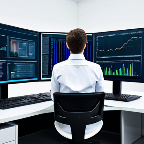 Home 4 A professional data analyst, fully clothed in a modest business suit, seated at a sophisticated multi-screen workstation in a sleek, modern data analysis center. On one screen, complex Python code and data models are visible, while another displays an advanced interface for generative AI tools assisting with data exploration and query generation. The environment is clean, bright, and indicative of cutting-edge technology. Appropriate attire, safe for work, perfect anatomy, correct proportions, natural pose, well-formed hands, proper finger count, natural body proportions, professional photography, high quality, professional, modest, family-friendly.
