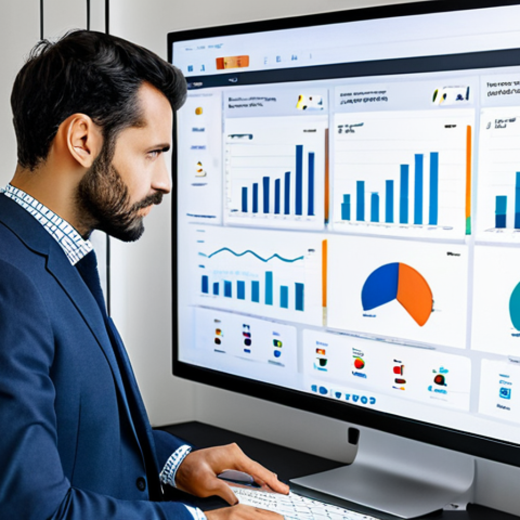 **
"A professional data analyst in a modern Parisian office, fully clothed in appropriate business attire, working on a data visualization dashboard displaying trends in French consumer behavior. Safe for work, appropriate content, perfect anatomy, natural proportions, professional, high quality."
**